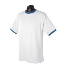 Algodón orgánico Racing No Brand Jersey Ringer camiseta